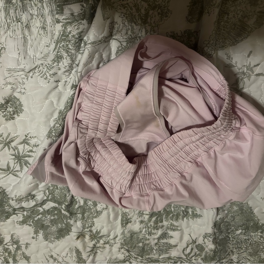 Lululemon sz 8 Hotty Hot Shorts Flush Pink tennis running loungewear barbiecore - Picture 9 of 16